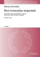 Rex tremendae majestatis: Mixed Choir: Choir a Cappella (Schott)