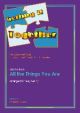 Getting It Together: All The Things You Are Gr 2-4: Score & Parts