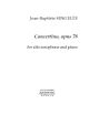 Concertino Op.78: Alto Sax & Piano (Fabrik)