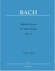 St. Mark Passion (BWV 247) (reconstruction) (G). : Choral & Orchestra: (Barenreiter)