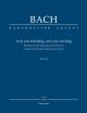 Cantata No. 26: Ach wie fluechtig, ach wie nichtig (BWV26) Study score (Barenreiter)