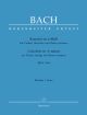 Concerto A minor No.1 Bwv1041 Violin (Urtext): Large Score Paperback: (Barenreiter)
