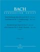 Brandenburg Concerto No.5 in D (BWV 1050) and Original Version (BWV 1050a) (Urtext).: Large Score Pa