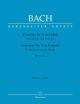 Concerto F minor No.5 BWV 1056 for Keyboard: Large Score Paperback: (Barenreiter