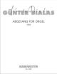 Abgesang (1994). : Organ: (Barenreiter)