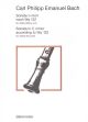 Sonata in C minor (according to Wq 132). : Treble Recorder: (Barenreiter)