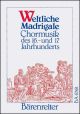 Sacred Madrigals.  Choral Settings from 16th-17th Centuries (G). : Choral: (Barenreiter)
