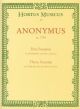 Sonatas (3). : Treble Recorder & Piano: (Barenreiter)