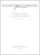 Short Pieces (3), Op.8/3 Violin & Piano (Barenreiter)