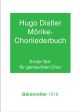 Moerike Choral Song Book, Op.19: Part 1, 24 Settings (G). : Choral: (Barenreiter)
