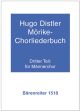 Moerike Choral Song Book, Op.19: Part 3, 12 Settings (G). : Choral: (Barenreiter)