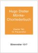 Moerike Choral Song Book, Op.19: Part 2, 12 Settings (G). : Upper Voices: (Barenreiter)