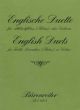 English Duets.  43 Pieces written around 1700. : 2 Treble Recorders: (Barenreiter)