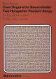 Hungarian Peasant Songs (2). : Recorder Quartet: (Barenreiter)