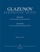 Concerto for Alto Saxophone and String Orchestra, Op.109 (Urtext). : Large Score Paperback: (Barenre