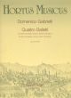 Quattro Balletti, Op.1/3,4,5,8. : Violin & Piano: (Barenreiter)