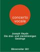 Part Songs for Three and Four Mixed Voices. : Choral: (Barenreiter)