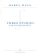 Studies (3) (2007) Clarinet Solo (Barenreiter)
