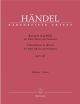 Concerto for Flute (Oboe) in G minor (HWV 287) (First edition) (Urtext).: Large Score Paperback: (Ba