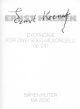 Dyophonie, Op.241 (1988): Cello & Piano: (Barenreiter)