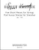 Short Pieces, (5,) Op.116 (1948). : Study score: (Barenreiter)