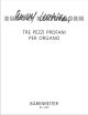 Tre pezzi profani per organo (1994/95) : Organ: (Barenreiter)