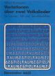 Variations on Two Folk Songs. : Recorder Ensemble: (Barenreiter)