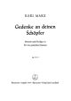 Gedenke an deinen Schoepfer, Op.51/ 3 (G). : Choral: (Barenreiter)