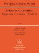 Symphony No.32 in G (K.318) (Overture in Italian Style) (Urtext). : Study score: (Barenreiter)