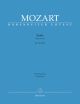 Zaide (complete opera) (Das Serail) (G) (K.344) (K.336b) (Urtext). : Vocal Score: (Barenreiter)