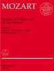 Larghetto and Allegro in E-flat (fragment completed by M. Stadler). : 2 Pianos: (Barenreiter)