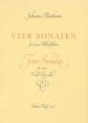 Sonatas (4), Op.1/ 1, 2, 11, 12. : 2 Treble Recorders: (Barenreiter)