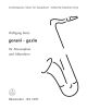 gorani - gazin : Saxophone: (Barenreiter)