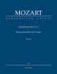 String Quartet C maj (Dissonance) K.465 (Urtext). Study score (Barenreiter)
