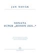 Sonata Super Hoson Zes..." ": Violin & Piano: (Barenreiter)