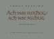 Ach, wie fluechtig, ach, wie nichtig (Partita) (1953). : Organ: (Barenreiter)