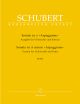 Sonata for Arpeggione in A minor (D.821) arranged for Cello. : Cello: (Barenreiter)