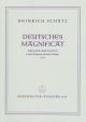 German Magnificat (SWV 494) (G). : Choral: (Barenreiter)