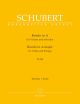 Rondo in A (D.438) for Violin and Strings (Urtext). : Large Score Paperback: (Barenreiter)