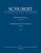Symphony No.4 in C minor (D.417) (Urtext)Study score (Barenreiter)