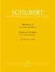 Sonata for Violin in A, Op.posth.162 (D.574) (Urtext). : Violin & Piano: (Barenreiter)