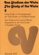 Study of the Viola, Bk.2: 40 Moderately Difficult Studies : Viola: (Barenreiter)