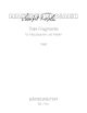 Trakl Fragments (1983/84). : Voice: (Barenreiter)