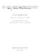 Choral Variations on a Theme by Distler. : Choral: (Barenreiter)