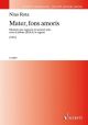 Mater, fons amoris (Schott)