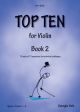 Top Ten Book 2: 10 Sets Of 10 Technical Challenges For Violin (Vale)