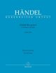 Zadok The Priest HWV 258: Vocal SATB (Barenreiter
