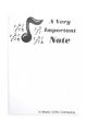 Notepad: A Very Important Note