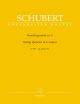 String Quartet: G Major D887: Parts Only
