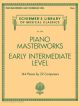 Schirmer's Library Of Musical Classics Volume 2110: Piano Masterworks - Early Intermediate
